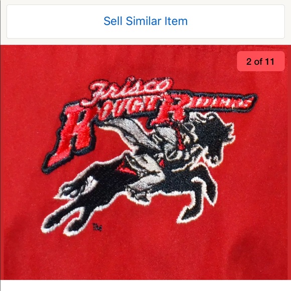 Frisco Rough Riders Texas Baseball Executive Jkt - Picture 2 of 8